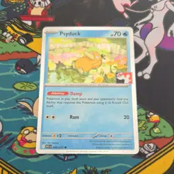 Psyduck 039/217 Prize Pack Series 9 Pokemon TCG League Play Stamped Cosmos NM - Image 1