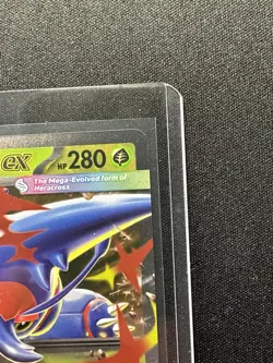 Pokemon Mega Heracross EX Phantasmal Flames 004/094 Double Rare Holo 280 HP - Image 4