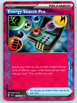 Energy Search Pro 176/191 Pokemon Surging Sparks Holo NM/LP - Image 1