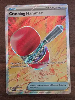 Crushing Hammer PBL 105/084 Pokemon Mega Evolution: Pitch Black Full Art - Image 1