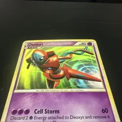 Pokemon TCG Deoxys Call Of Legends 2/95 Holo Rare LP - Image 3