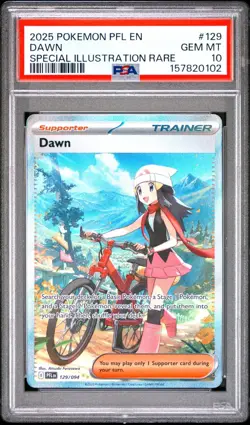 Pokemon Dawn Phantasmal Flames Special Illustration Rare #129 PSA 10 Gem Mint - Image 1