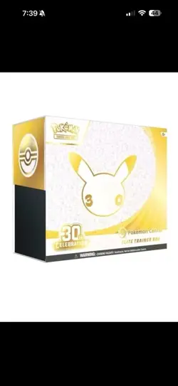 Pokemon Center 30th Anniversary ETB Elite Trainer Box New Sealed - PRESALE - Image 1
