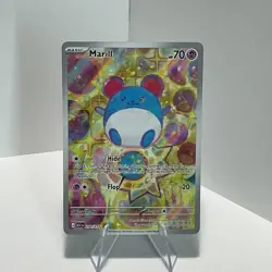 Marill 232/217 ME: Ascended Heroes Illustration Rare Full Art NM Pokemon TCG - Image 1