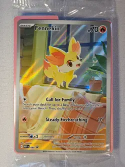 Fennekin 080 (Sealed) BSP Promo - MEP EN from Chaos Rising ETB Pokemon - Image 1