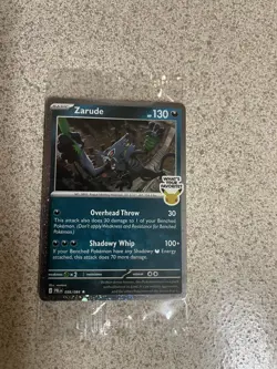Sealed Zarude 056/084 GameStop Exclusive Promo | Stamped Promo 2026 - Image 1