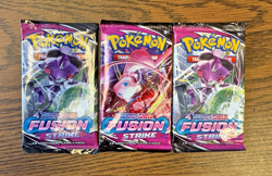 Pokemon TCG: Sword & Shield - Fusion Strike Lot of THREE (3) Booster Packs! New! - Image 3