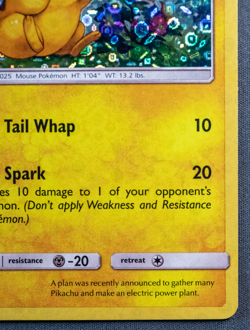 Moderately Played - Pokemon TCG 2017 Pikachu SM86 Sun & Moon Promo Bubble Holo - Image 5