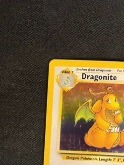 Wizards Pokemon TCG Dragonite 4/62 Fossil Holo Rare 1999 English - Image 2