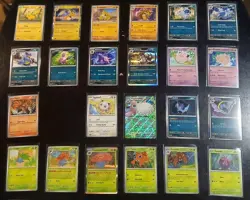 Pokemon 151 Near Complete Base Master Set RevHolo Promos Extras 9EX 15RH Missing - Image 3