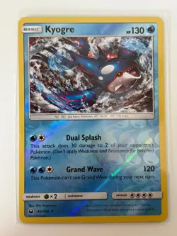 Kyogre 46/168 Rare Celestial Storm Pokemon Reverse Holo Lightly Played - Image 1