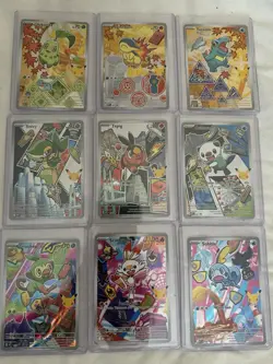 Pokemon First Partner Illustration Collection Series 2 - Full Set Of 9 - Image 1