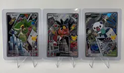 Pokemon TCG First Partner Illustration Collection Series 2 Unova GEN 5 Set of 3 - Image 1