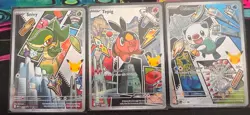 Pokemon First Partner Illustration Collection Series 2 MINT - Full Set Of 9 - Image 4