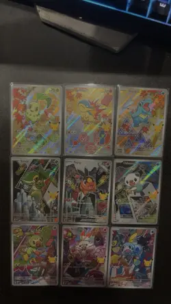 Pokemon TCG First Partner Illustration Series 2 Collection • Full Set of 9 - Image 1