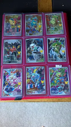 Pokemon First Partner Illustration Collection Series 2 - Full Set Of 9 MINT - Image 1