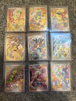 Pokemon First Partner Illustration Collection Series 2 - Full Set Of 9 MINT - Image 1