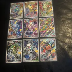 Pokemon First Partner Illustration Collection Series 2 - Full Set Of 9 MINT 🔥🔥 - Image 2