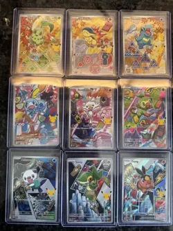 Pokemon First Partner Illustration Collection Series 2 - Full Set Of 9 - Image 1