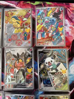 Pokemon First Partner Illustration Collection Series 2 - Full Set Of 9 MINT - Image 3