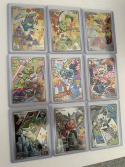Pokemon First Partner Illustration Collection Series 2 - Full Set Of 9 - Image 5