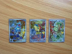 Pokemon First Partner Illustration Collection Series 2 Johto Gen 2 ( Set Of 3 ) - Image 1