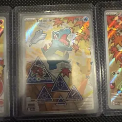 Pokemon First Partner Illustration Collection Series 2 Johto Gen 2 ( Set Of 3 ) - Image 2