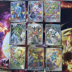 Pokemon TCG First Partner Series 2 Illustration Collection Full Set Of 9 MINT - Image 1
