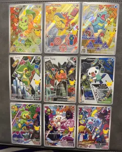 Pokemon First Partner Illustration Collection Series 2 - Full set of 9 - Image 1