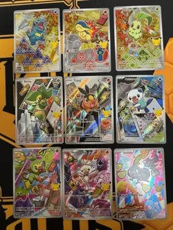 Pokemon TCG First Partner Series 2 Illustration Collection Full Set Of 9 MINT!!! - Image 1