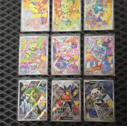 Pokemon First Partner Illustration Collection Series 2 Promos Full Set Of 9 - Image 2