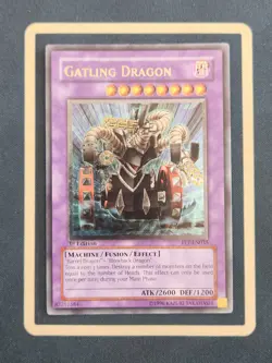 Yu-Gi-Oh! - Gatling Dragon - FET-EN035 - Ultimate Rare 1st ED - Image 1