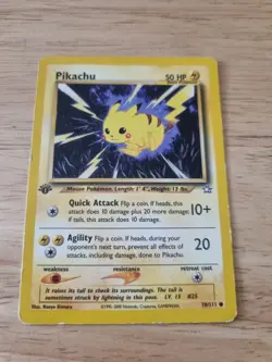 Pikachu 70/111 Neo Genesis Regular 1st Edition Pokemon TCG - Image 1