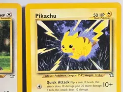 Pikachu 70/111 , Sentret 71/111 Neo Genesis Vintage WOTC Pokemon TCG Card MP-LP - Image 4