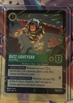 Disney Lorcana Promos: Buzz Lightyear, Belle, & Beast - Image 4