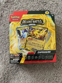 Pokemon TCG: Zapdos ex - Deluxe Battle Deck - Brand New Sealed - Image 1