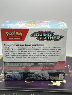 Pokemon Journey Together Enhanced Booster Box - NEW/Sealed with dings - Image 1