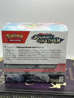 Pokemon Journey Together Enhanced Booster Box - NEW/Sealed with dings - Image 4