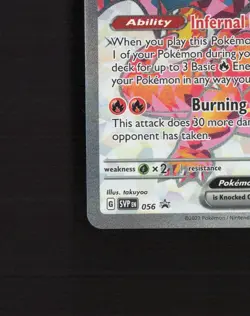 Charizard ex 056 Scarlet & Violet Full Art Black Star Promo Holo Pokemon Card NM - Image 5