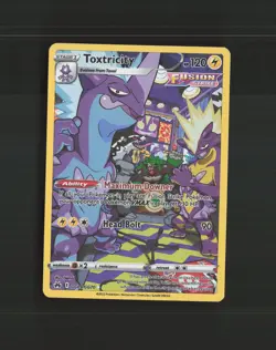 Toxtricity GG09/GG70 Crown Zenith Full Art Ultra Rare Holo Pokemon Card NM - Image 1
