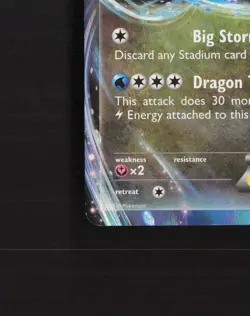 Kingdra EX 73/124 Fates Collide Ultra Rare Holo Pokemon Card LP - Image 5
