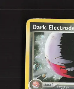Dark Electrode 4/109 EX Team Rocket Returns Holo Rare SWIRL Pokemon Card LP - Image 3