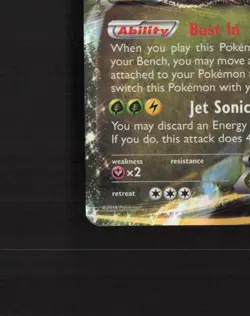 Dragonite EX 74/111 Furious Fists Ultra Rare Holo Pokemon Card LP+ - Image 5