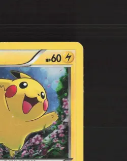 Pikachu XY89 XY Promos Black Star Promo Holo Pokemon Card DMG - Image 4