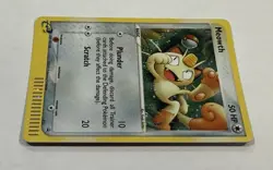 Pokemon Meowth Card #013 (EX Series Collector Tin) Black Star Promo Holo LP TCG - Image 4