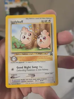Pokemon TCG Igglybuff Black Star Promo Card #36 - Image 1