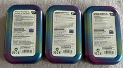 3 Pokemon Scarlet & Violet Prismatic Evolutions Mini Tins EMPTY - Image 2