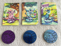 3 Pokemon Scarlet & Violet Prismatic Evolutions Mini Tins EMPTY - Image 3