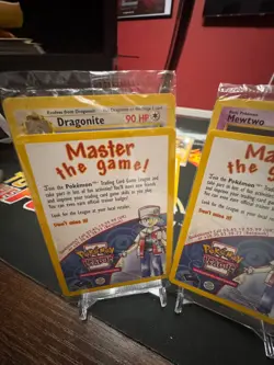 1999 Pokemon First Movie Set x4 Vintage Sealed WB Black Star Promo Cards 2 - Image 2