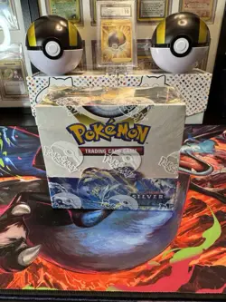 Pokemon Sword & Shield Silver Tempest Booster Box Sealed 820650860911 - Image 1